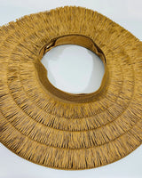 Fringe Straw Sun Hat in Brown – Vacation Vibes Style - view 4