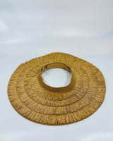 Fringe Straw Sun Hat in Brown – Vacation Vibes Style - view 5