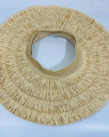 Fringe Straw Sun Hat in Natural – Vacation Vibes Style - view 4