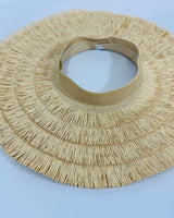 Fringe Straw Sun Hat in Natural – Vacation Vibes Style - view 5