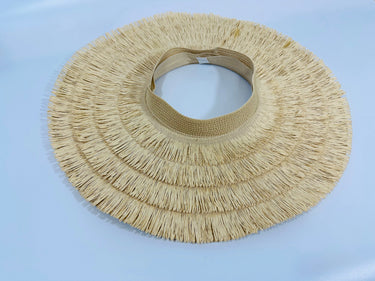 Fringe Straw Sun Hat in Natural – Vacation Vibes Style - view 5