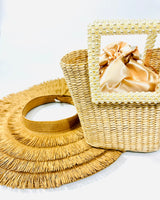 Vacation Vibes Fringe Straw Hat (Natural) - Palazzo Couture Online