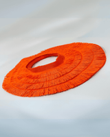 Vacation Vibes Fringe Straw Hat (Orange) - Palazzo Couture Online