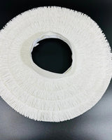Fringe Straw Sun Hat in White – Vacation Vibes Style - view 2