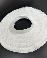Fringe Straw Sun Hat in White – Vacation Vibes Style - view 4