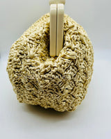 Vane Straw Vintage handbag (Natural) - Palazzo Couture Online