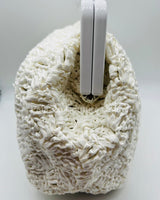 Vane Straw Vintage handbag (White) - Palazzo Couture Online