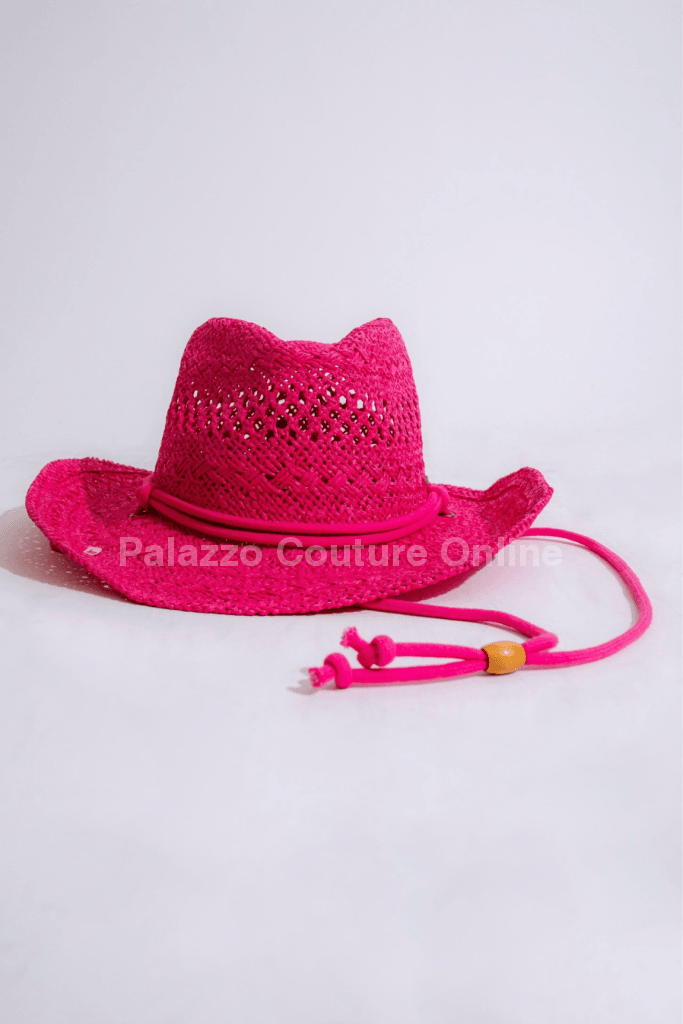 Western Solid Cowboy Hat (Pink)