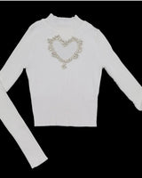 Elegant Lovely Fit turtle long sleeve top styled for going out