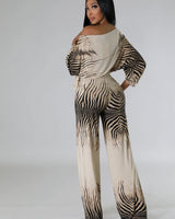 Wild Love wide leg jumpsuit in soft fabric