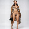 Wild Temptation 4-Piece Cheetah Luxe Bikini Set for women - bikini set by Palazzo Couture