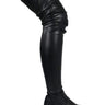 Women’s Platform Thigh High Boots with Stretchy Fit (Black) for women - stylish shoes by Palazzo Couture