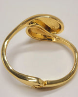 Yin and Yang Cuff Bracelet (Gold) - Palazzo Couture Online