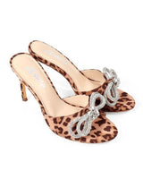 Zaha Slip On High Heels  (Leopard) for women - stylish heels by Palazzo Couture