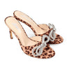 Zaha Slip On High Heels  (Leopard) for women - stylish heels by Palazzo Couture