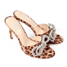 Zaha Slip On High Heels (Leopard) - Palazzo Couture Online
