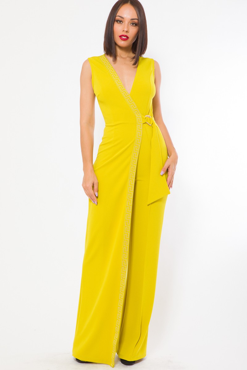 Just My Type Yellow Jumpsuit