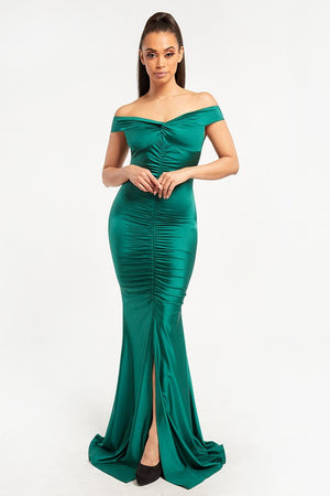 All In Your Feels Maxi Dress Hunter Green