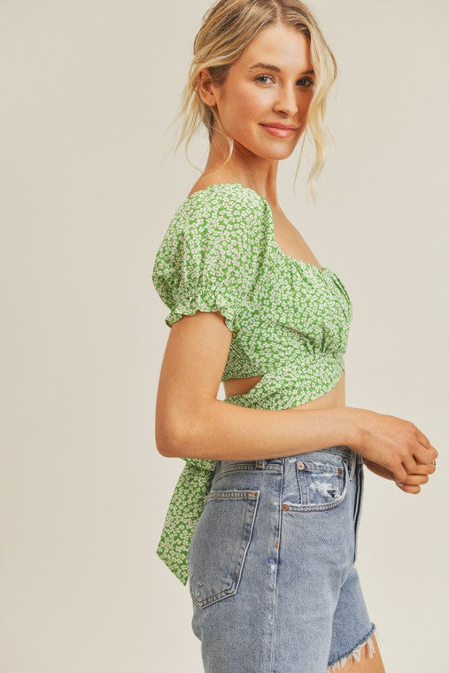 Sweet Angel Green Top