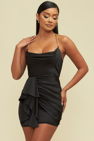 Astoria Babe Mini Dress (Black)