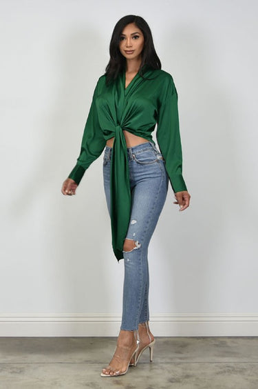So Lovable Top (Deep Green)