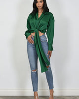 So Lovable Top (Deep Green)