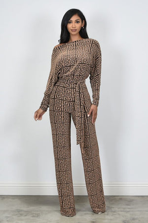 Party In The Back Jumpsuit (Gold)