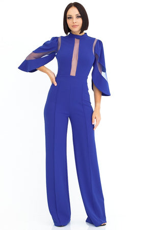 First  Date Jumpsuit (Royal)