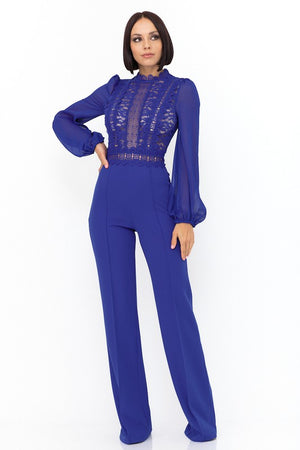 Can't Stop the Spring  Jumpsuit (Royal Blue)