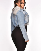 2 of a Kind Denim Jacket - Palazzo Couture Online