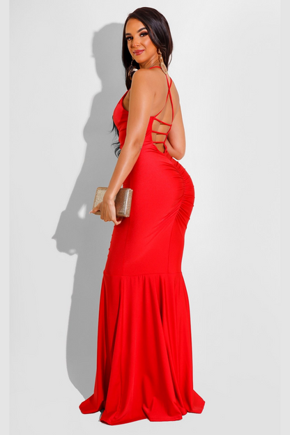 Venus Beauty Gown (Red)