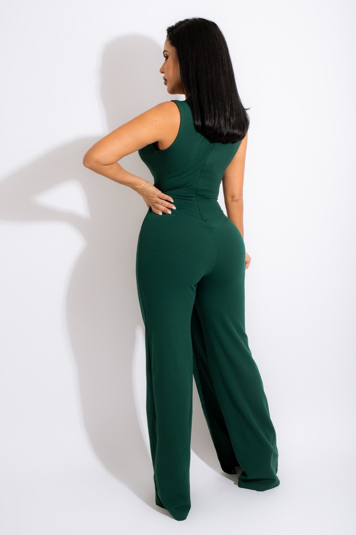Just My Type Jumpsuit Green