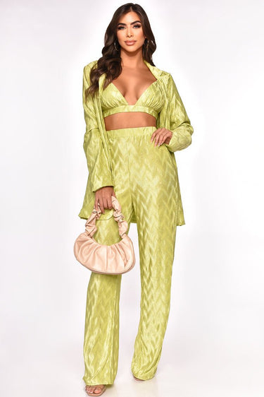 3 PCs Loving It Pant Set - Palazzo Couture Online