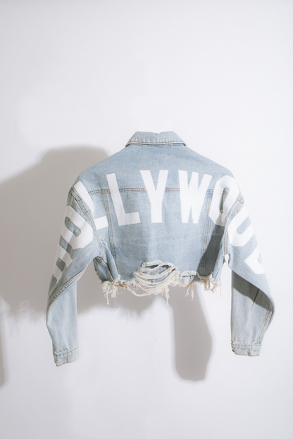 In love of Hollywood Denim Jacket