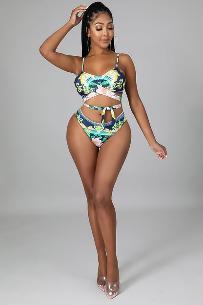 3pc Oasis Bound Swimsuit Set