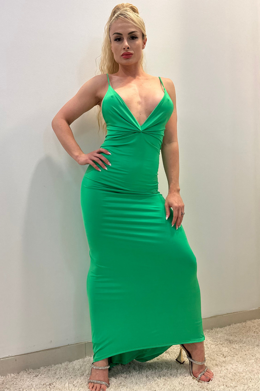 First Choice Maxi Dress ( Lime)