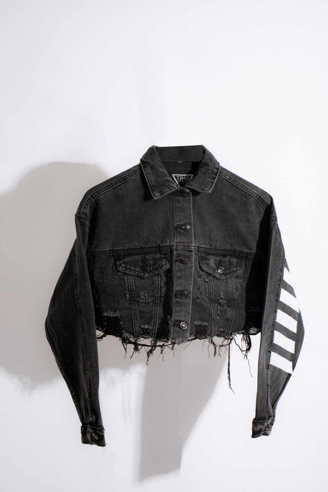 Clout Crop Jacket (Black)