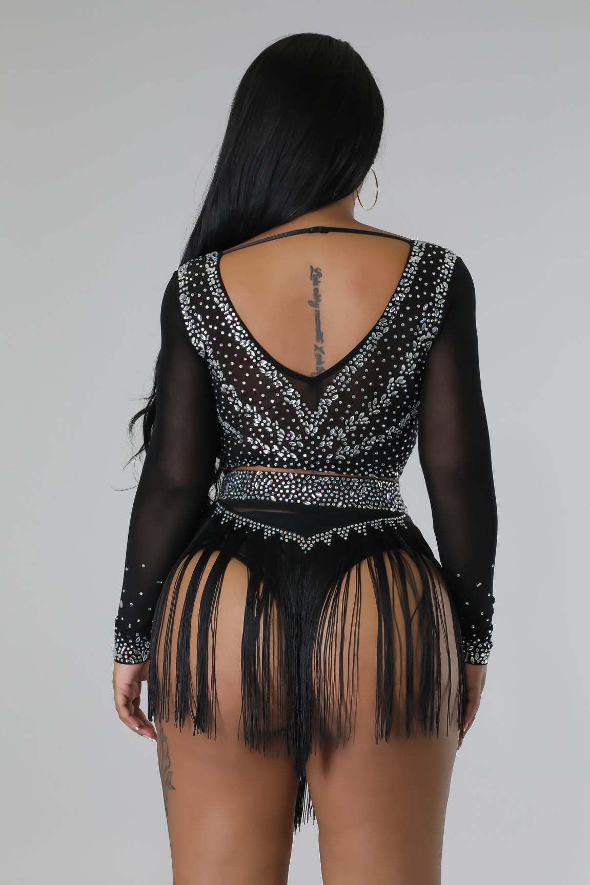 Seraphim Skirt Set (Black)