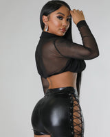 Bad Lil' Thang Shorts - Palazzo Couture Online