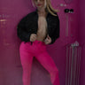 Barbie Skinny Pants (Fuchsia) - Palazzo Couture Online