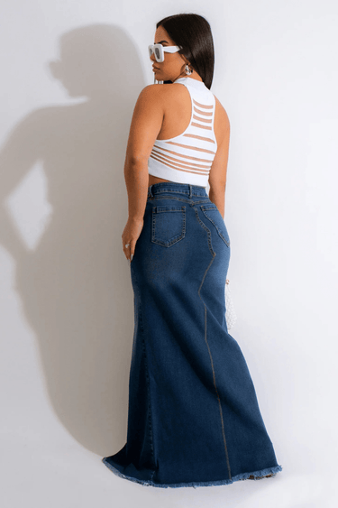 Beach Club Top (white) - Palazzo Couture Online