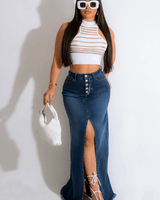 Beach Club Top (white) - Palazzo Couture Online