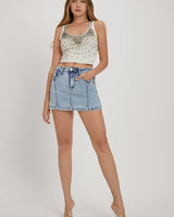 Casual Date Demin Skirt - Palazzo Couture Online