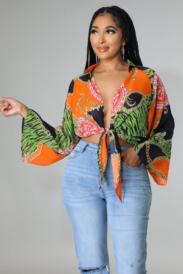 Charity Babe Top - Palazzo Couture Online