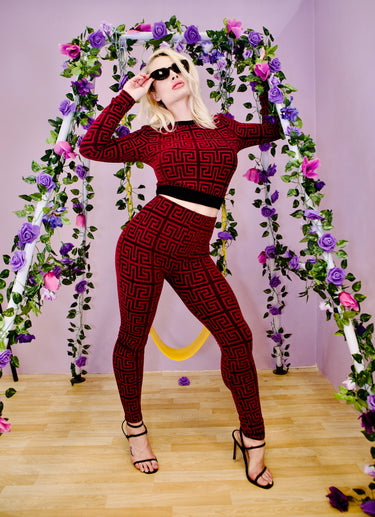 Classy and Casual Pants Set - Palazzo Couture Online