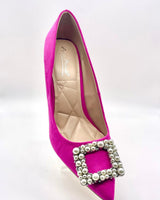 Colorful and Classy Stiletto Heels (Hot Pink) - Palazzo Couture Online