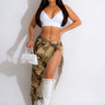 Combat Cutie Skirt - Desert Sand Camo - Palazzo Couture Online