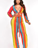 Dance Under The Sun Pant Set - Palazzo Couture Online