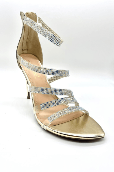 Dancing Queen High Heels(Gold) - Palazzo Couture Online