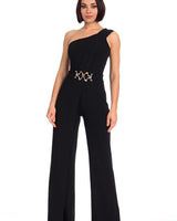 Divine Hour Black Jumpsuit - Palazzo Couture Online
